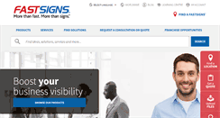 Desktop Screenshot of fastsigns.co.uk